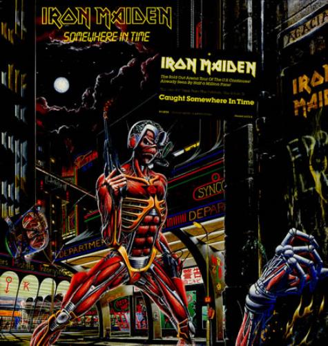 iron maiden caught somewhere in time